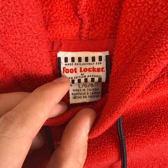 VTG Foot Locker Exclusive Ohio State sportswear streetwear fleece hoodie mens L - Picture 4 of 6